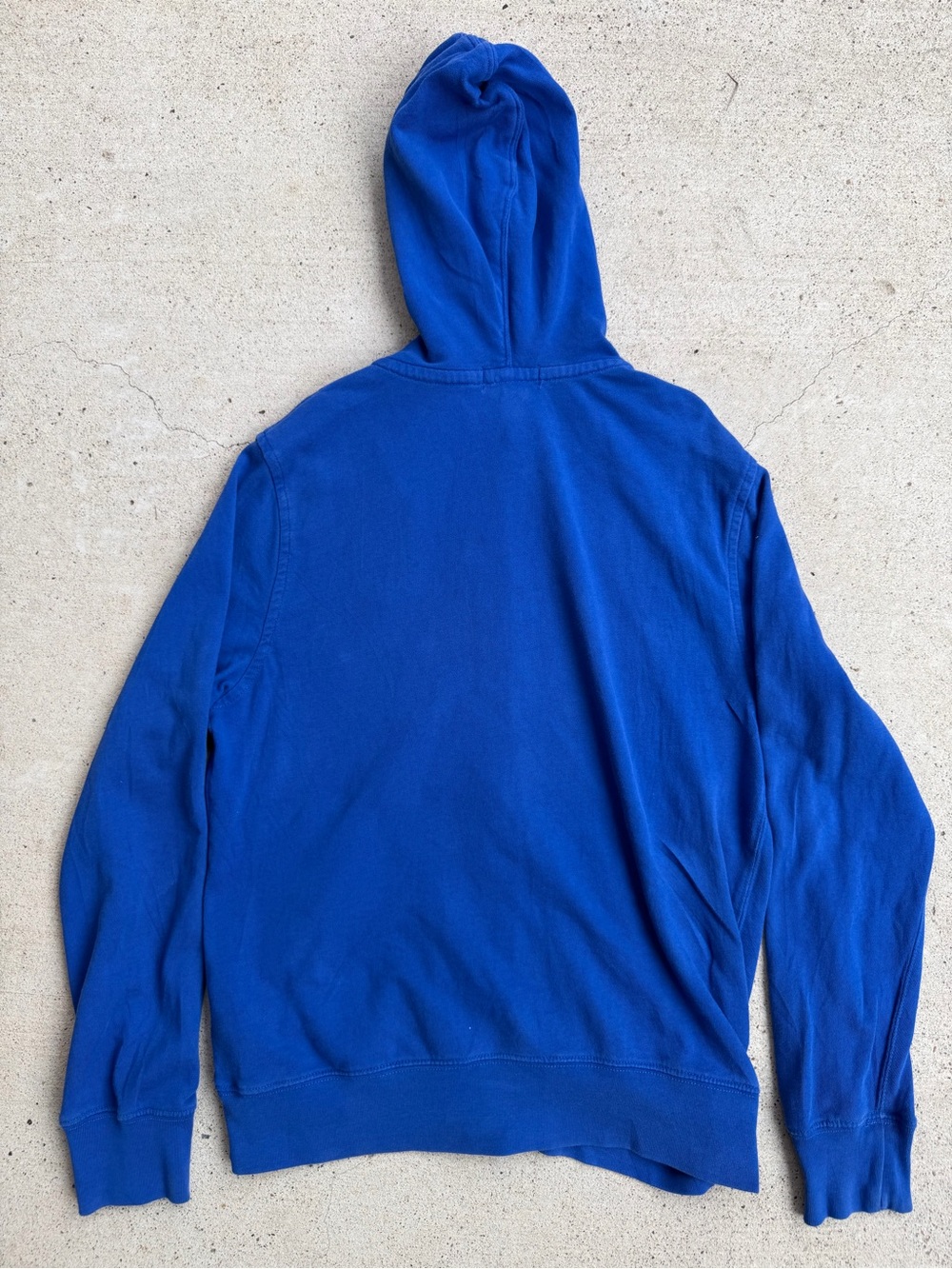 Polo Ralph Lauren Big Pony Boys Hoodie Royal Blue Full Zip Size L 14-16 - Picture 8 of 11